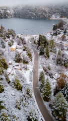 Pueblo nevado
